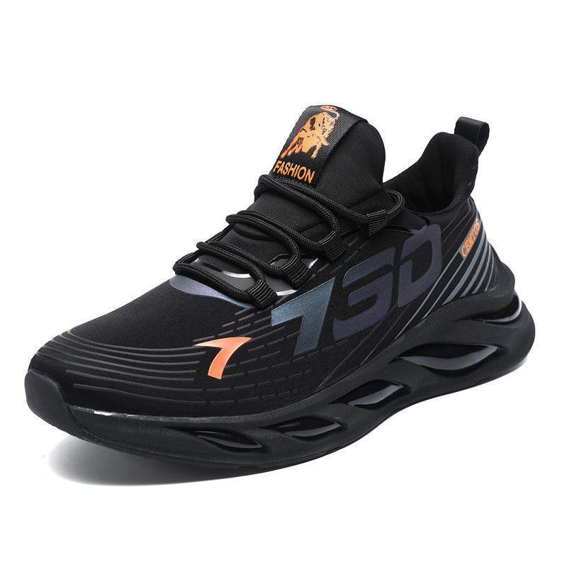 Spring and Autumn New Men's Casual Versatile Shoes Fashionable Sports Shoes Breathable Outdoor Walking Training Tennis Shoes