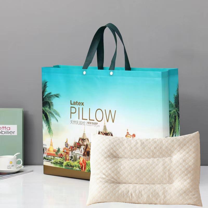 

Подушка из тайского латекса с частицами для взрослых, массажная подушка для шейного отдела позвоночника, подушка из латекса с сердцевиной 40 * 60Cm adult pillow