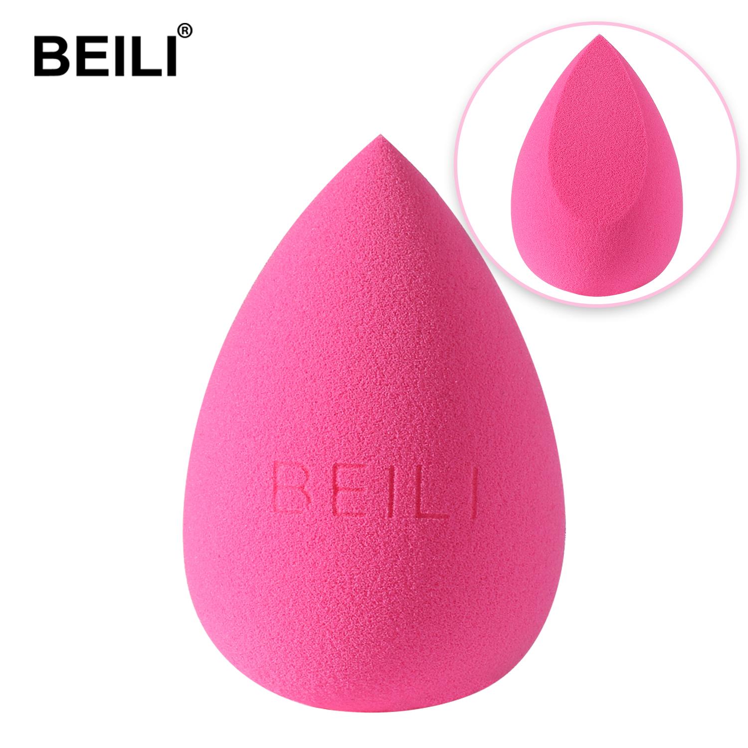 

BEILI женский макияж, косметическая губка для макияжа, основа, пудра, губка, косметические инструменты, аксессуары для макияжа, для влажного и сухого использования