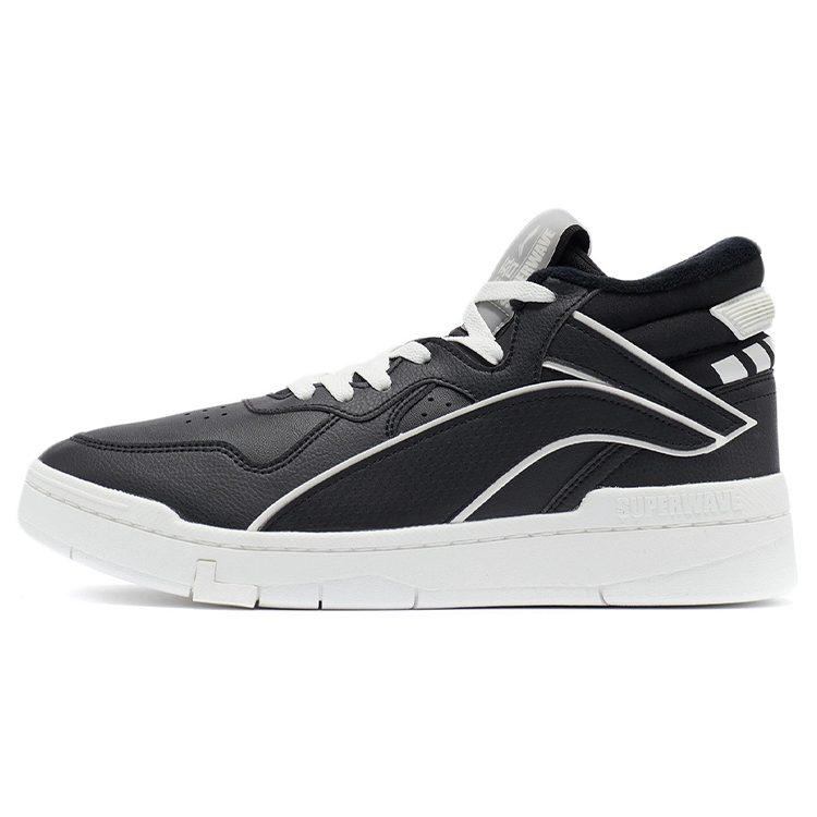 Li Ning Wave SUPERWAVE Mid Textile, Synthetic Leather Slip Resistant Abrasion Resistant Mid Top AGCR233-7