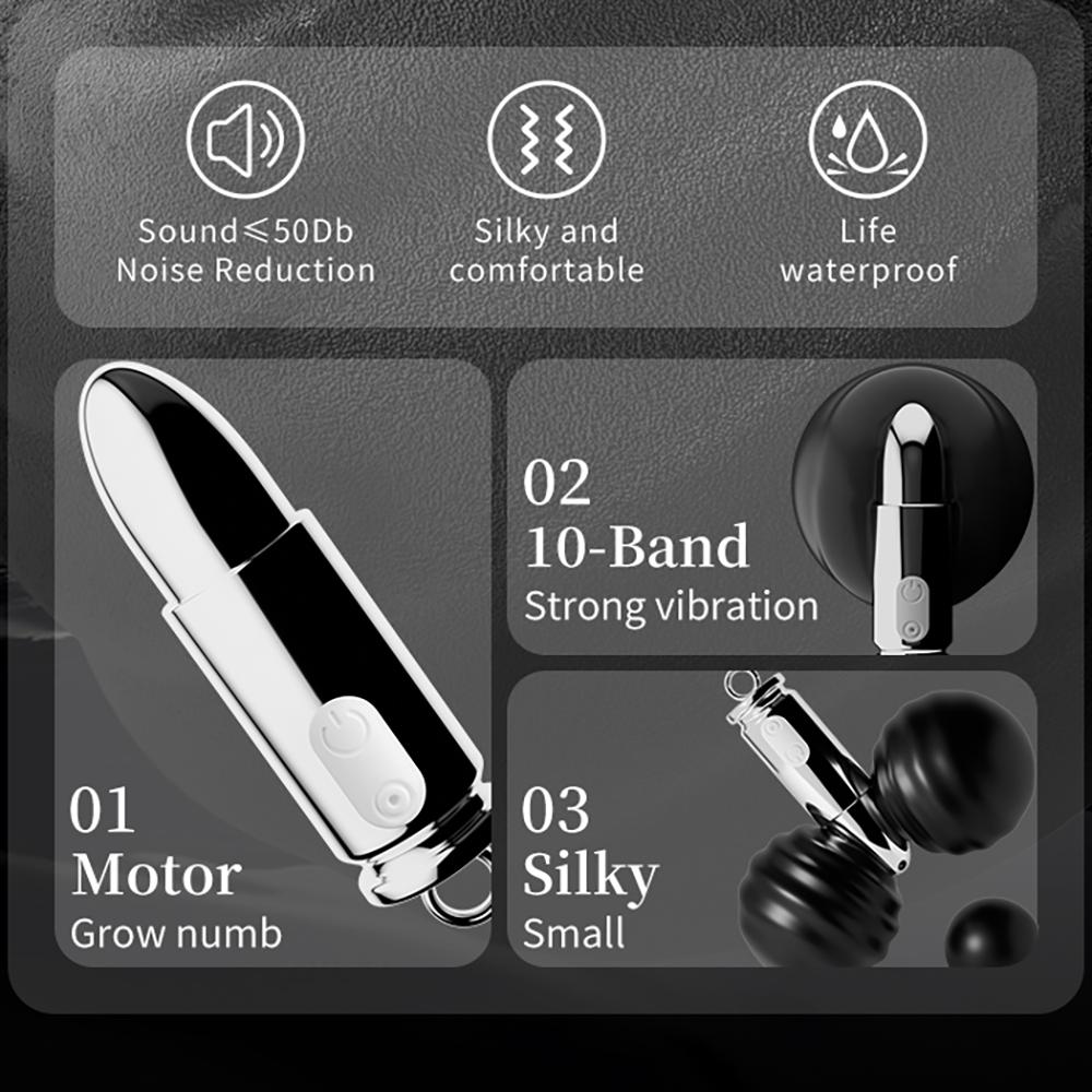 Powerful Mini Necklace Bullet Bullet Vibrator for Women Clitoral Stimulator Vaginal G Spot Female Masturbation Adult Sex Toys