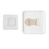 1/2 Pezzi Scatola Porta Guanti Monouso da Parete Contenitore Quadrato per Sacchetti della Spazzatura Pellicola Alimentare Maschere Organizer da Cucina