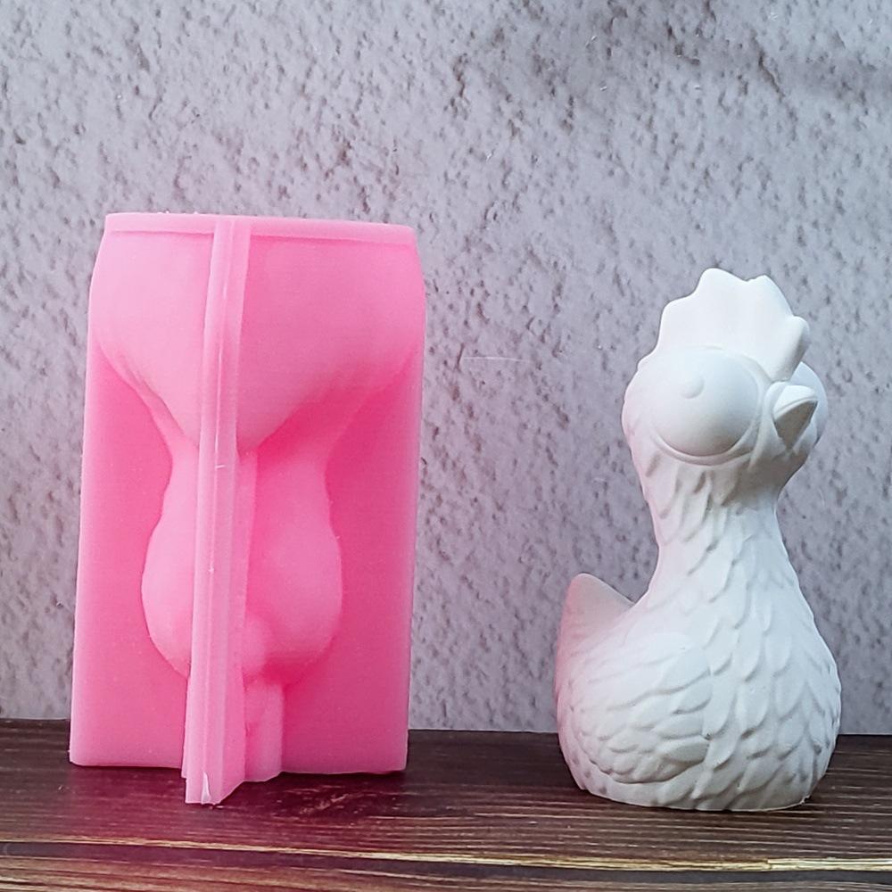 3D Cute Sheep Candle Silicone Mold Lamb DIY Aromatherapy Candle Gypsum Clay Resin Mold Goat Soap Mold Home Decoration Gifts