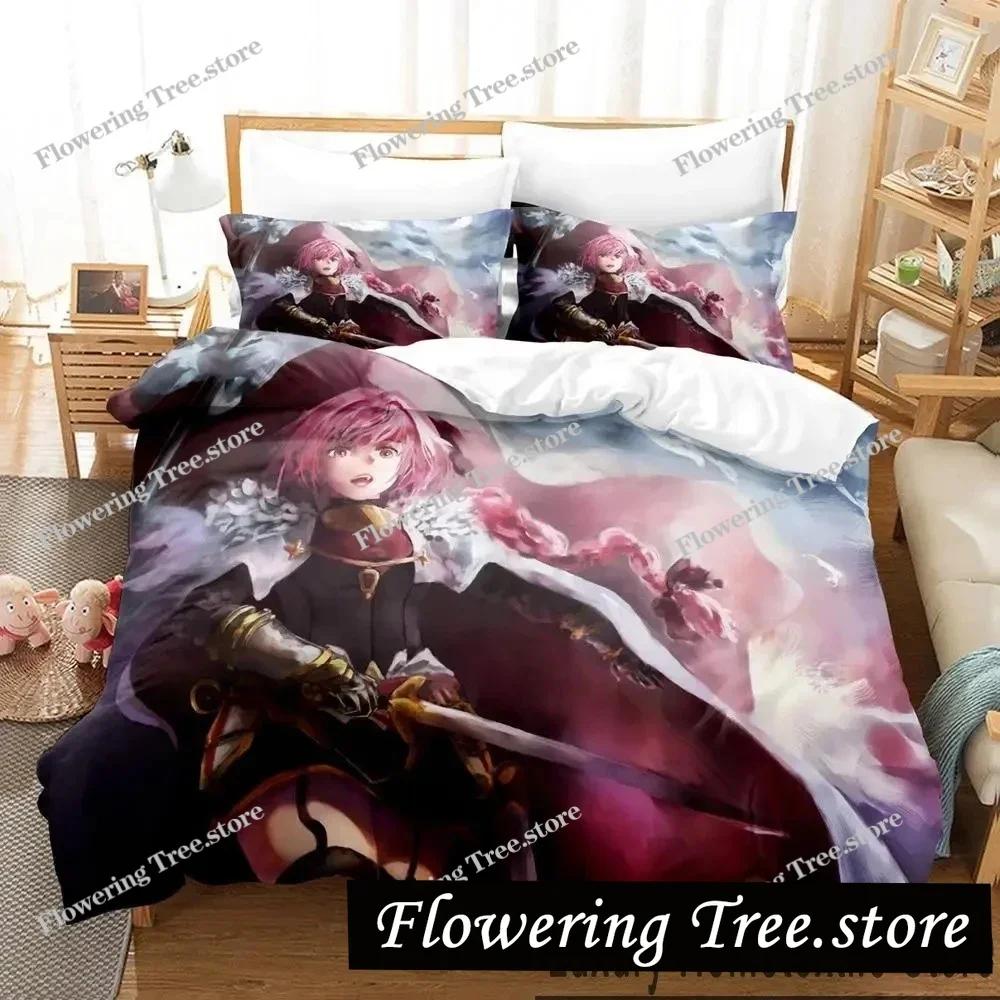 3D Print FateApocrypha Astolfo Anime Bedding Set Boys Girls Twin Queen King Size Duvet Cover Pillowcase Bed boys Adult