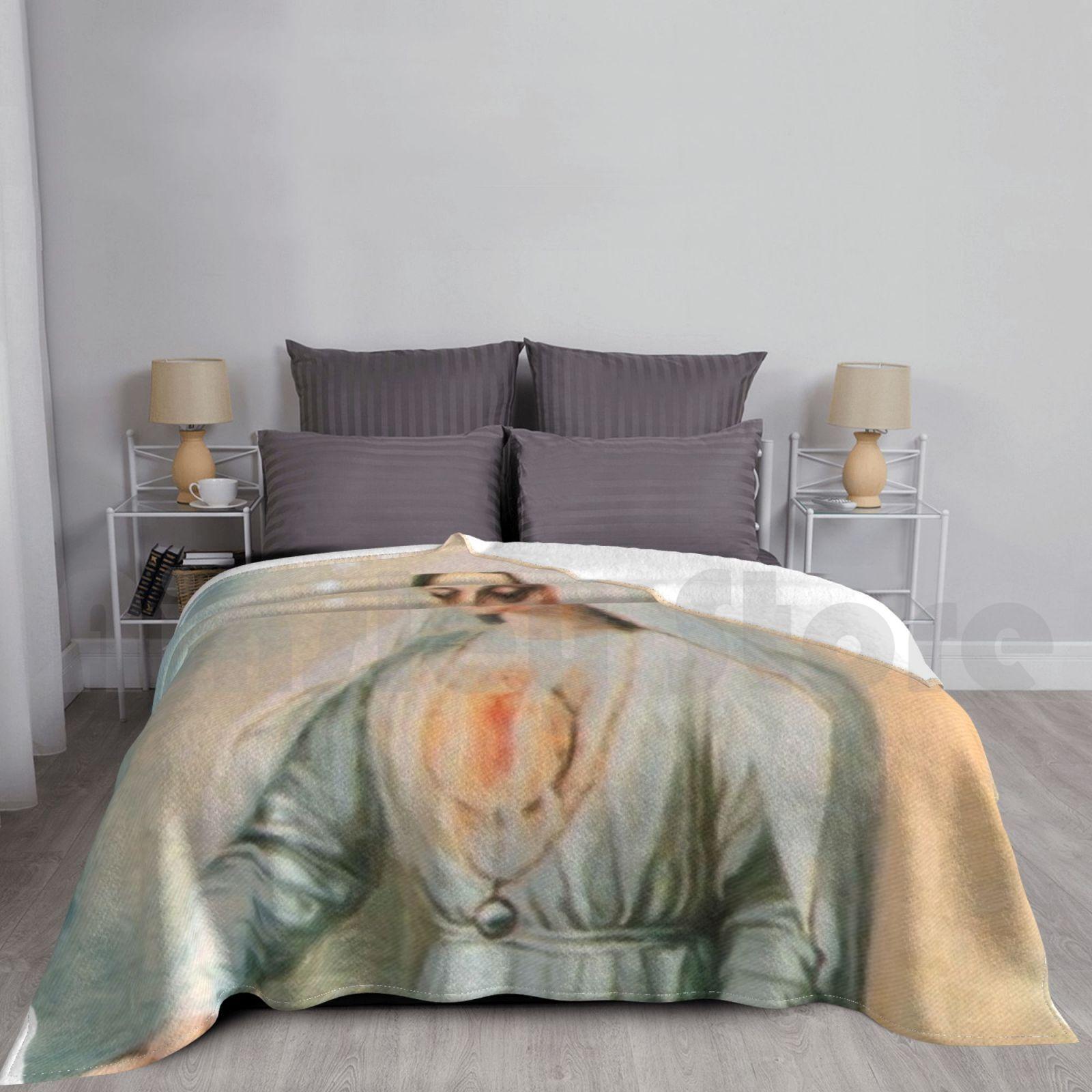 Our Lady Fatima Blanket Fashion Custom 20 Our Lady Fatima Fatima Guadalupe Catholic Virgin Mary Our Lady Of Size: 75*100cm, Weight: 230 GSM