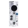 SANEI Stop Shower Water with Plated Black Silver Head, 40% Saving, Adapter, Front, Back, PS3253-80XA-CD,