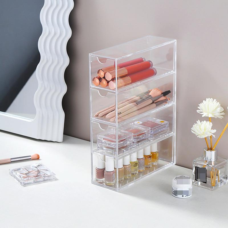 Glasses Storage Box Multi-Layer Desktop Drawer Storage Box Multi-Layer Display Stand Stationery Tape Storage Box