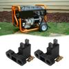 Quick Install Carbon Brush Holder For Most Generators Plastic Construction Carbon Brush Assembly