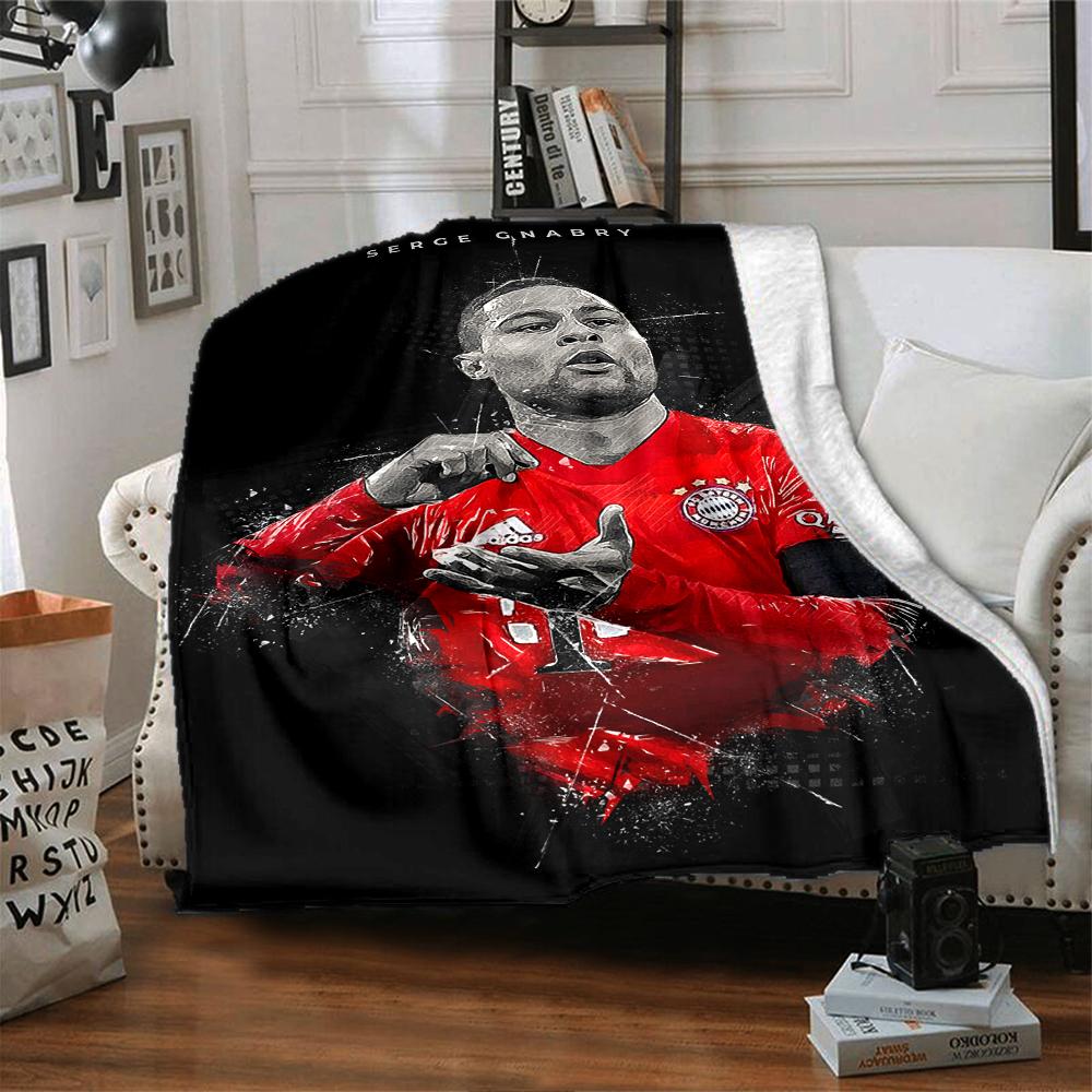 Urban Style Portrait Blankets Flannel Printed Breathable Warm Throw Blanket for Home Office Bedspreads 0708a71
