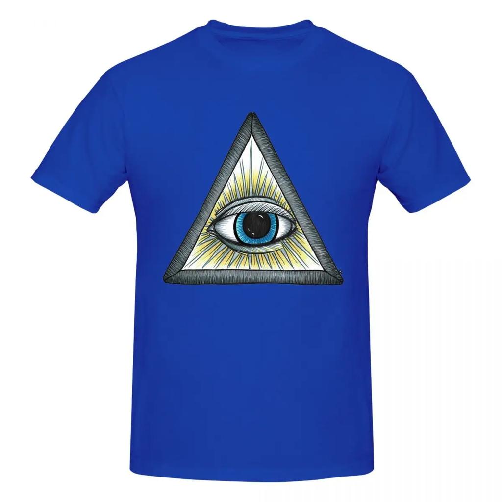 Eye Illuminati 7 Tshirt For Unisex Cotton Oversized T Shirts Unisexs Tees Short Round Neck Summer Clothes Tops S6xl
