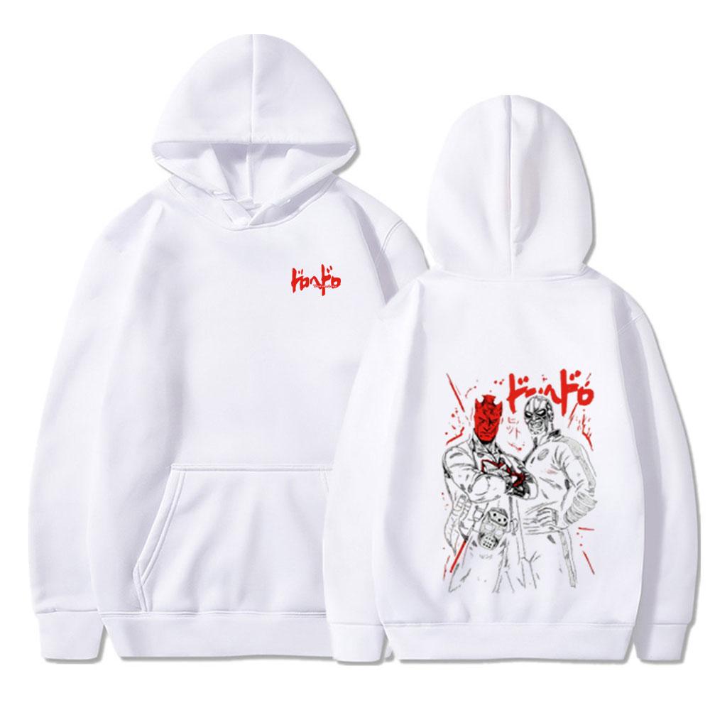 Anime Dorohedoro Zipper Hoodies En Nikaidou Kaiman Manga Graphic Hoodies Couple Sweatshirt Cosplay Men's Clothes Casual Pullover