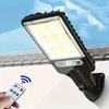 3 Light Mode LED Solar Street Lights Waterproof Solar Powered Security Light  Street