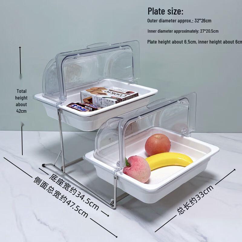 European Style Melamine Dessert & Fruit Display Stand