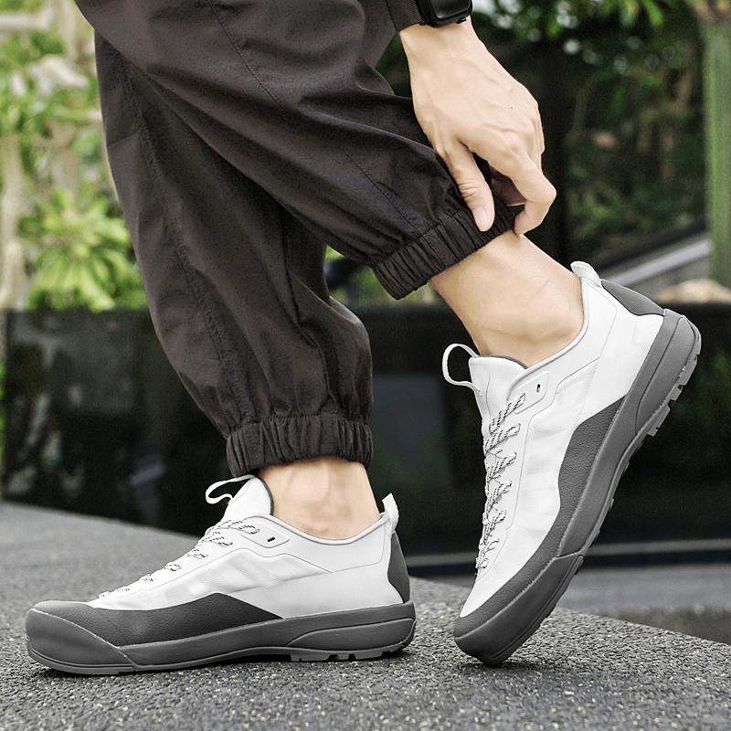 Fashion Fashion Casual Outdoor Running Shoes  Men's Breathable Flats Mesh Lace-Up Shoes Lightweight Walking Sneakers for Men Size 38-45