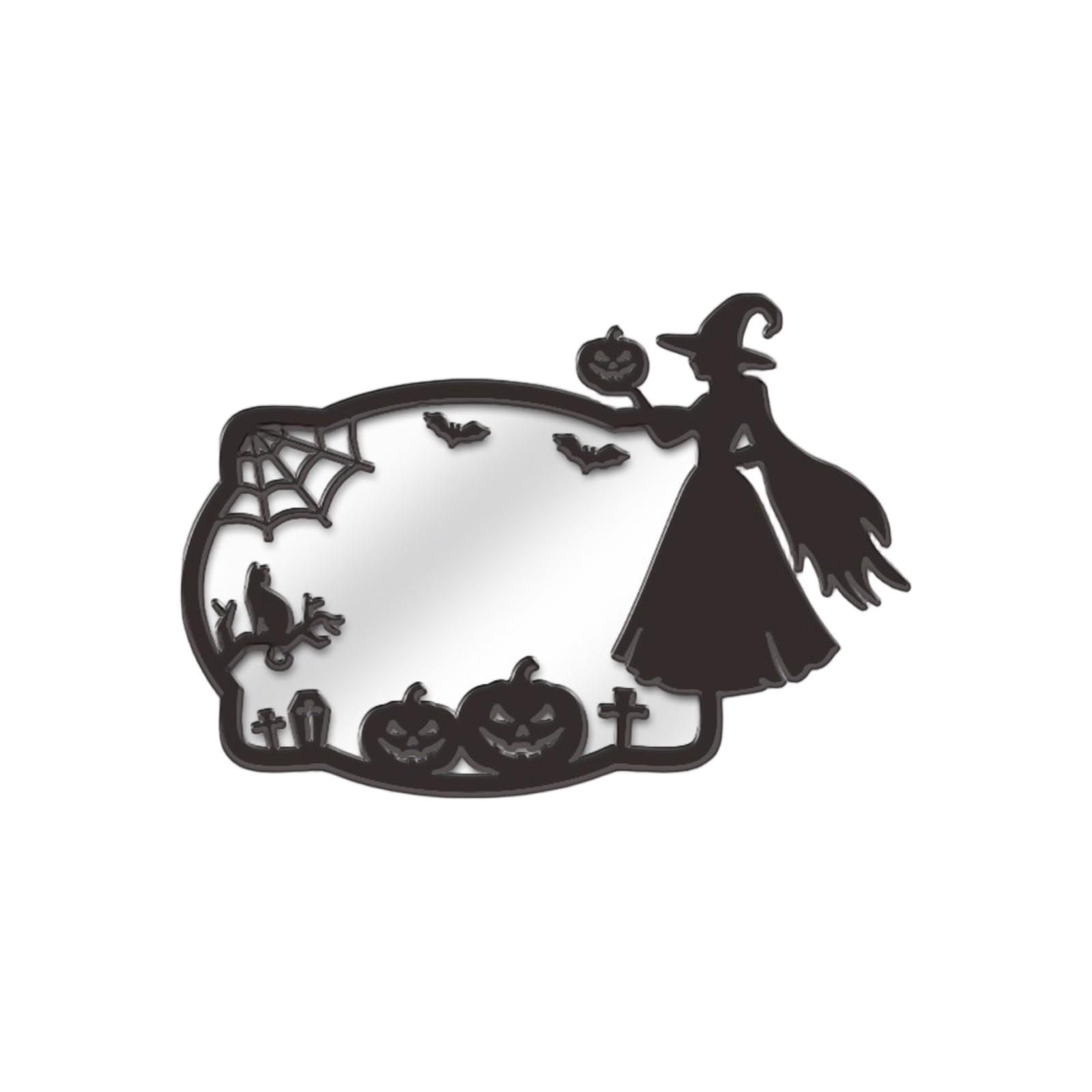 

Хэллоуин Классический Костюм Животного Деревянный С Зеркальными Наклейками Украшение Окна Деревянное Украшение Стены Подарок One Size