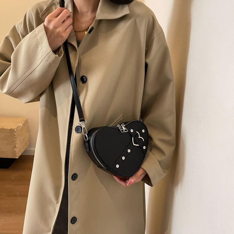 Luxury Designer Women's Crossbody Bags For Women Punk Leather Shoulder Bags Female Rivet Purses Fashion Handbags