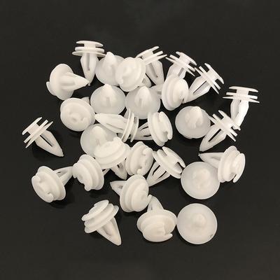 30Pcs Auto Fastener Door Trim Panel Clips Push-Type Plastic Rivet Retainer 9mm Hole 51411973500 For BMW 3 5 7 E36 E34 E32 E39 M5