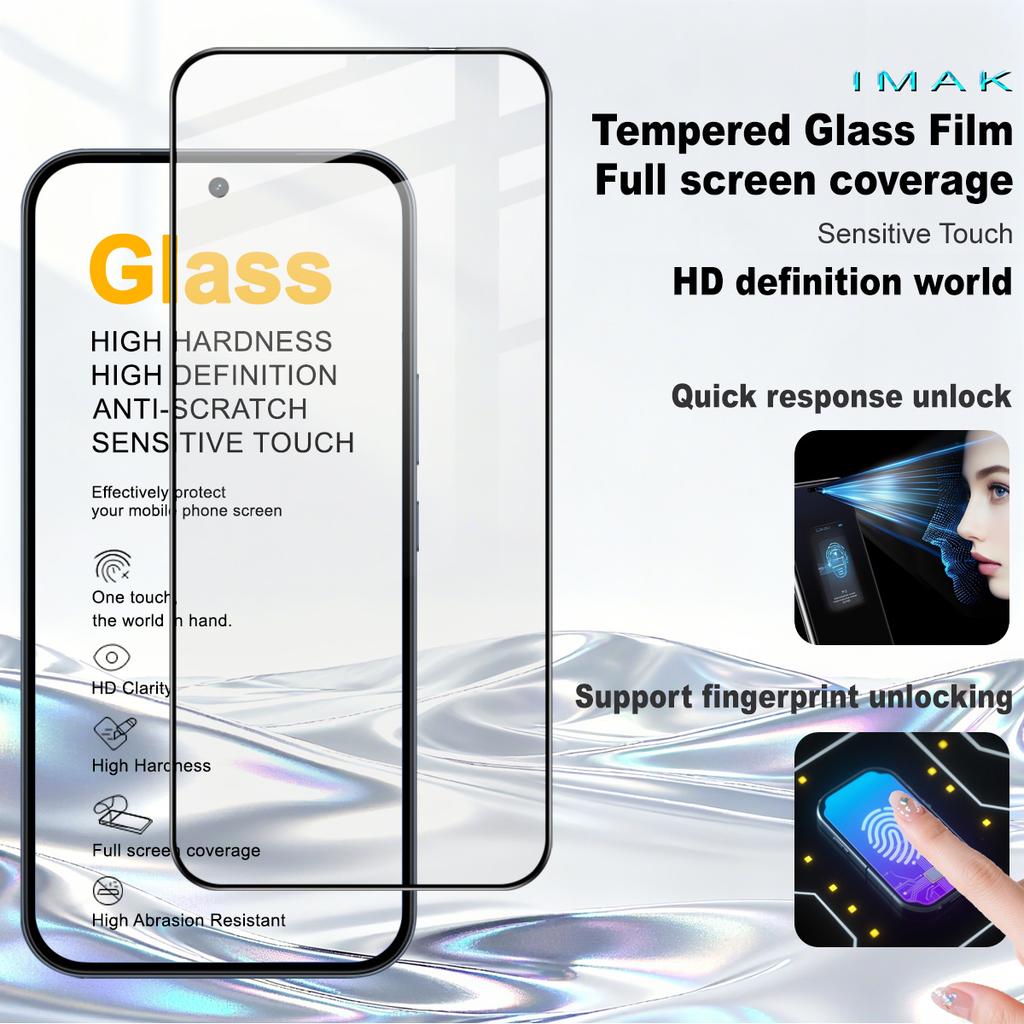 Dla Realme 16 Pro 5G Szkło IMAK Pełne Pokrycie Hartowane Szkło Folia Seria Pro+ 169mm