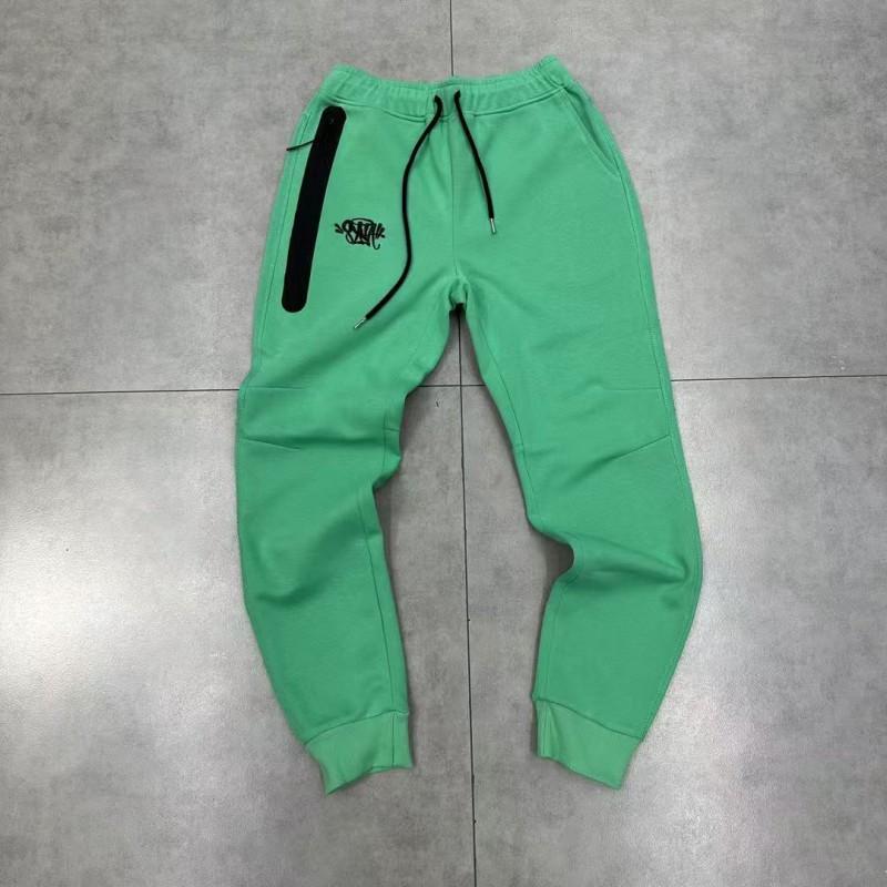 Completo da uomo Streetwear con felpa e pantaloni jogger, casual, vestibilità larga, in cotone, tuta sportiva