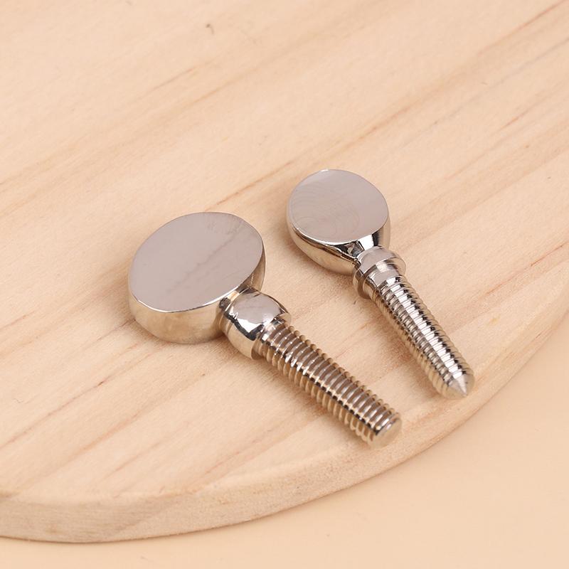 2Pcs Saxophone Neck Screw Clarinet Ligature Clip Screws Tightening Sax Replacement Part Receiver Woodwind Instrument Accessories
