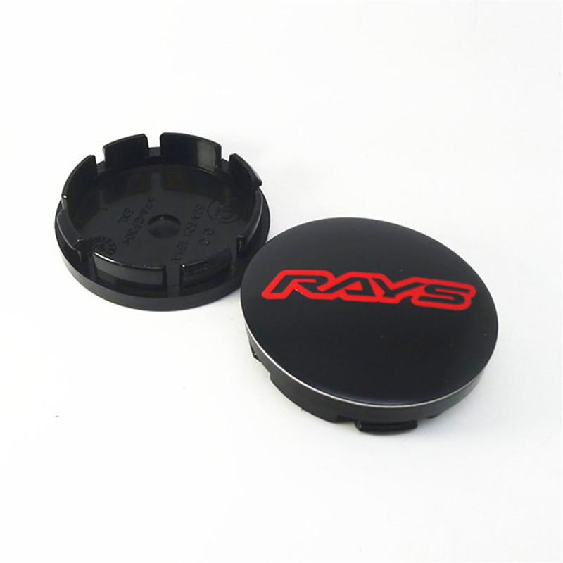

4pcs 56mm 53mm Volk Rays Racing Wheel Center Caps Hub Car Styling Rims Replacement Rims Cover Emblem Badge Auto Accessories