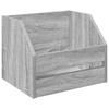 Vinyl Album Box 2 Pieces Sonoma Grey 38 x 30 x 29 cm