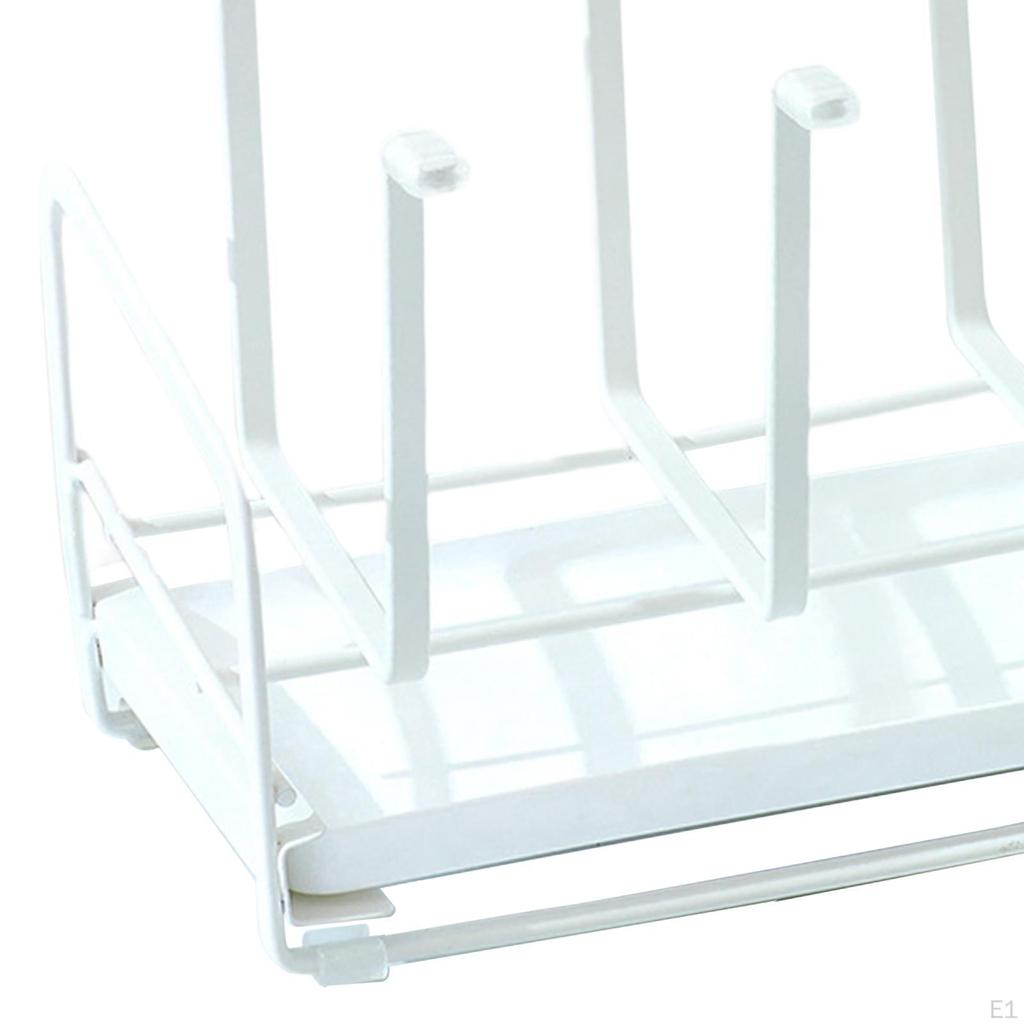 Bottle Drainer Holder Water Dryer Rack 6 Cup Spacing Hanger Adjustable Mug