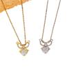 Sweet Gentle Butterfly Collarbone Chain Women Zircon Inlaid Light Luxury Niche Versatile High-end Fashion Neck Jewelry Gift