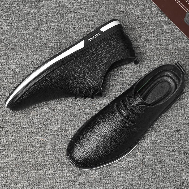 Handgefertigte Herren Sommerschuhe Mode Freizeitschuhe Atmungsaktive Herren Sneaker Echtes Leder Herren Freizeit Laufschuhe Outdoor Schuhe