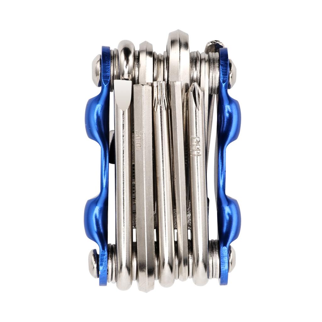 11 In 1 Multi-Function Bike Repair Tool Bike Foldable Repair Tool Portable Socket Wrench Portable Bike Essential Tool
