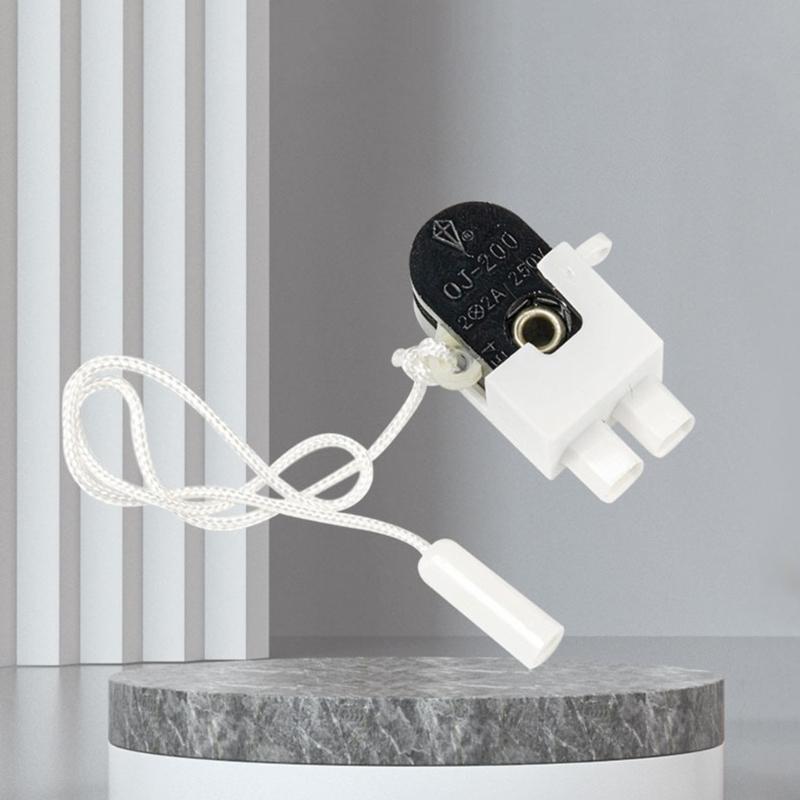 Smooth Pull Cord Switches Convenient Pull Chain Switches Beautiful Appearance