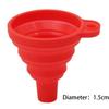 Silicone Funnel Telescopic Mini Portable Folding Fuel Funnel, Multifunctional Fuel Funnel for Cars and Motorcycles Accessories