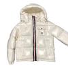 Men's Red Stripe Luxury Down Cotton Padded Slimming Winter Jacket Coat