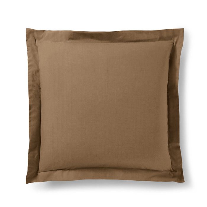 Taie d'oreiller "Prémium" toutes dimensions - Prémium Taupe - 63 x 63 cm volant plat piqué