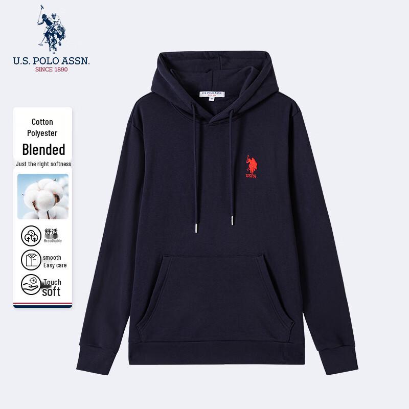 U.S. Polo Assn. Men's Hooded Sweatshirt