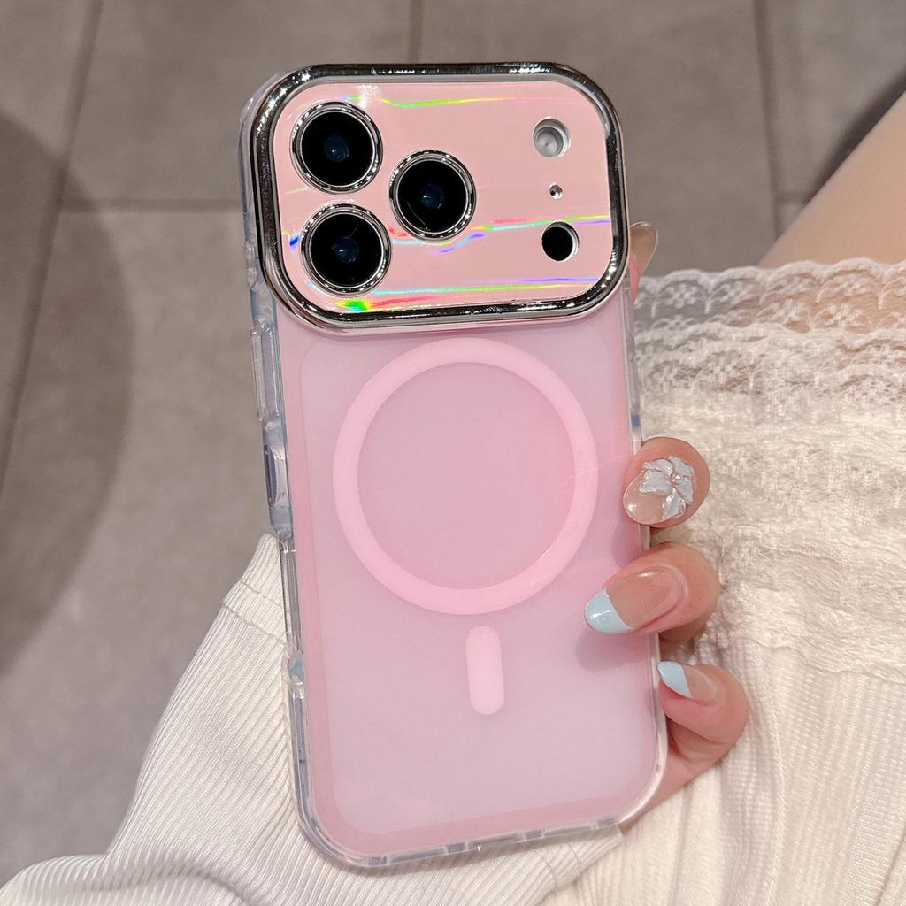 Magnetische Hülle mit Farbverlauf für iPhone 17 Pro Max - Kompatibel mit Apple 16/15/14 Pro