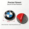 1 Stück Auto Lenkrad Aufkleber Dekoration Logo Plakette für BMW E46 E39 E90 E60 E36 F30 F10 E34 E30 F20 E92 M3 M4 M5 X5 X6
