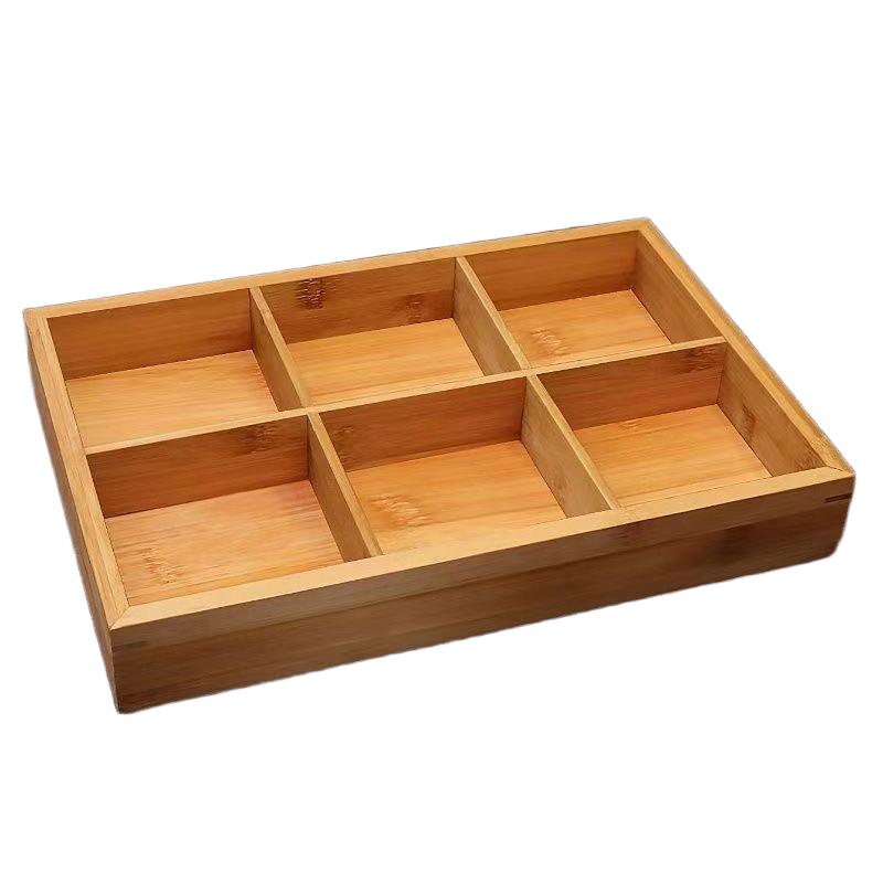 Bamboo Snack & Fruit Serving Tray