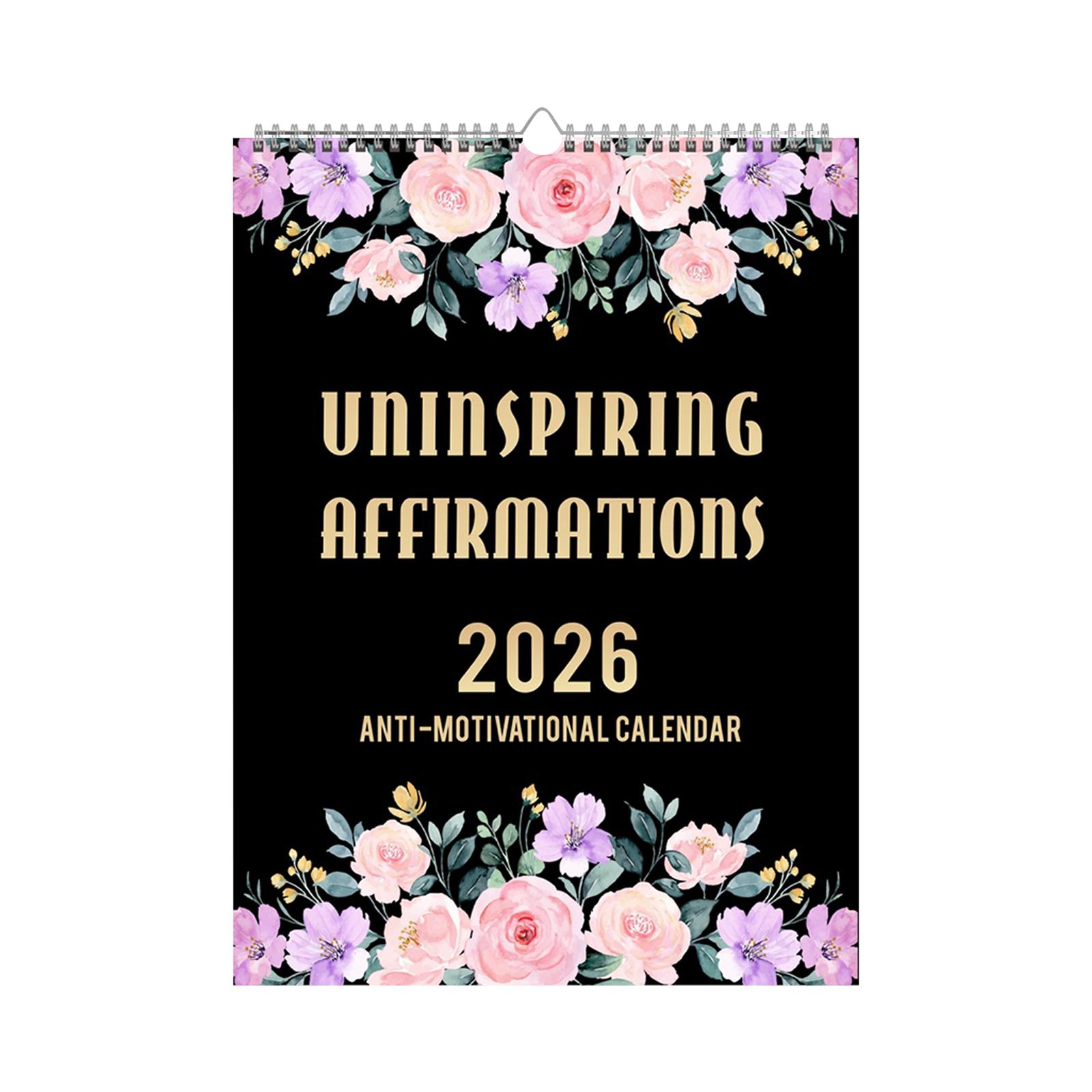 

Календарь самоаффирмаций, Креативный настенный календарь «Женская сила» One Size