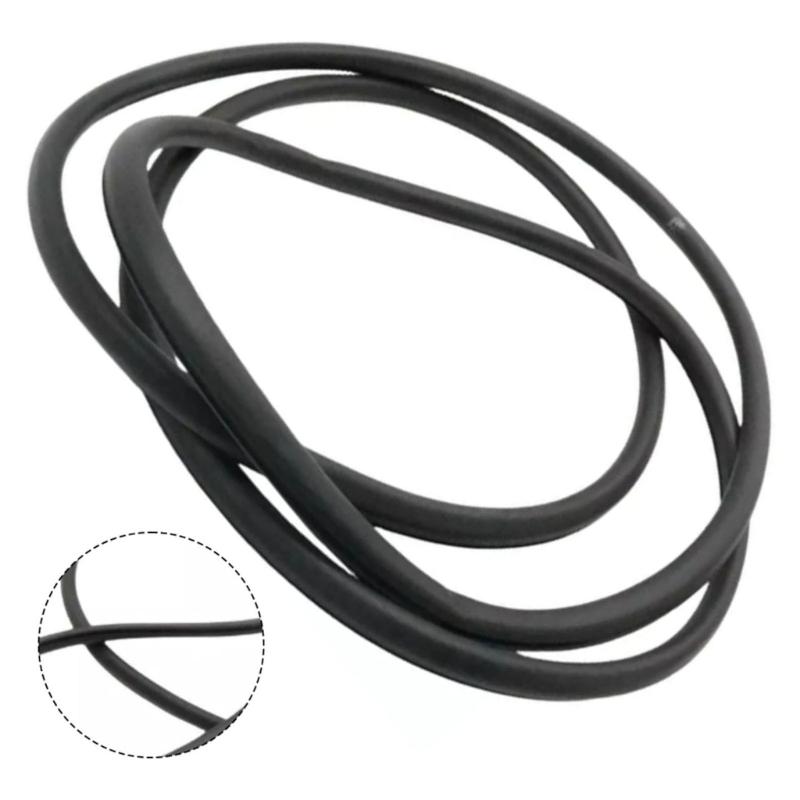 Black Rubber Sunroof Glass Gasket 70200-TR0-A02, Replacement Weatherstrip Trim for Aged Roof Glass Edge, Dust Blocking Help, and Trim Care