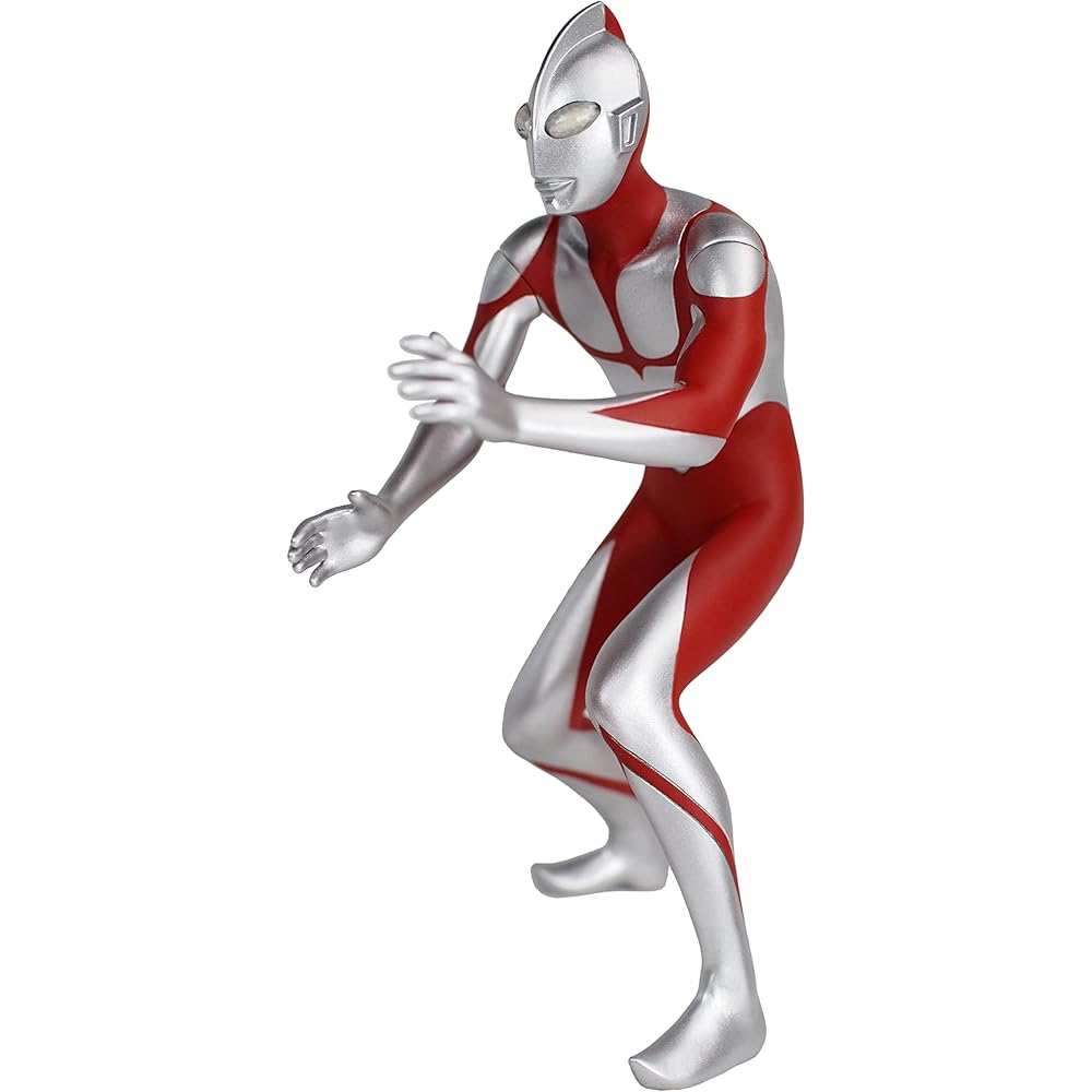 CCP 1/8 Collectible Series Shin Ultraman Ultraman Fighting Pose Ver. with LED Light-Up Gimmick, Approximately 16cm Tall, Pre-painted PVC Soft Vinyl Fi