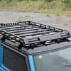 Aluminum Alloy Roof Luggage Rack with Spotlights & Wiring for Jimny 2018-2026 Models
