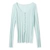 New Chinese Style Slim-Fit Slit Knitted Sweater