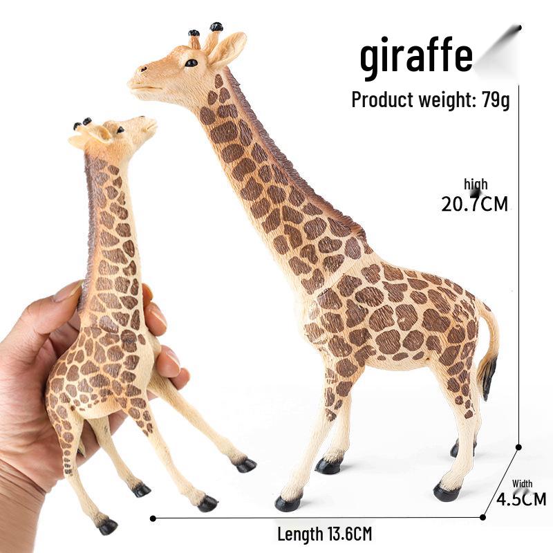 Cross-Border Animal Toy Set: Sheep, Cow, Horse, Donkey, Goat, Poultry Plastic Models