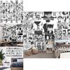 Japanese Popular Anime Self-adhesive Wall Stickers Wallpaper For Vibrant Room Decoration