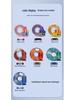 Silk PLA Rainbow Gradient 3D Printer Filament, 1kg Spool, 1.75mm