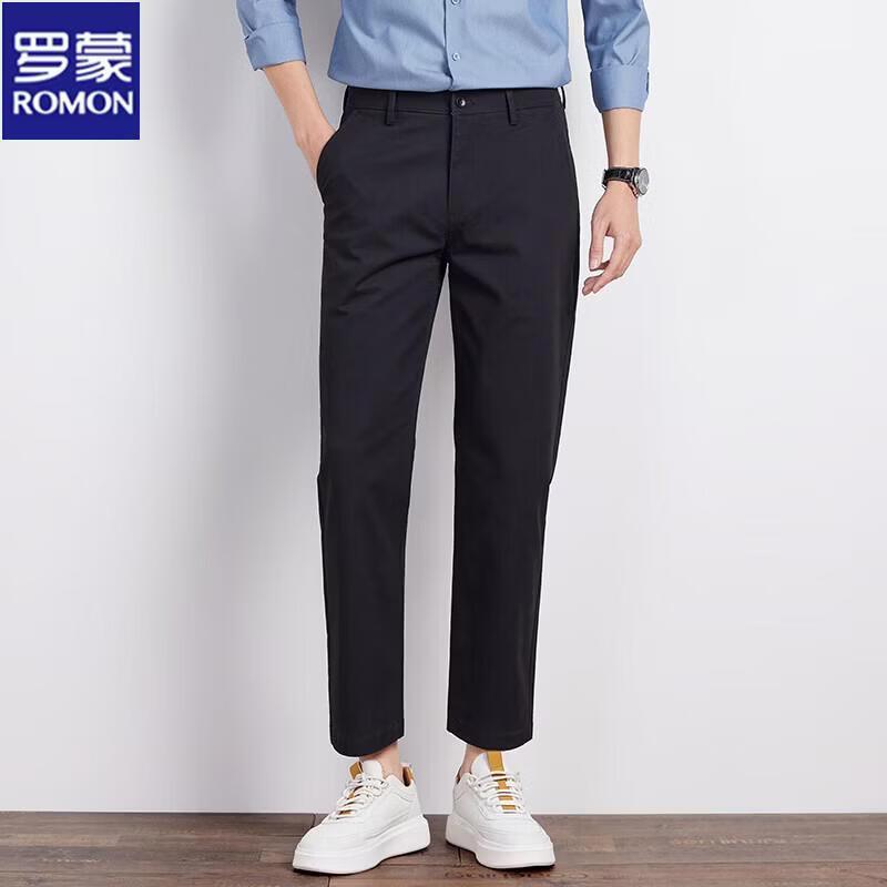 ROMON Men s Summer Straight Fit Casual Pants 30