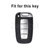 Car Key Case Cover Shell Fob 4 Buttons For Kia Hyundai Equus Optima K5 Forte Opirus Rohens Ix35 Soul Sorento Mohave Borrego