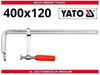 Carpenter's clamp, forged 400x120 mm YT-6407 YATO