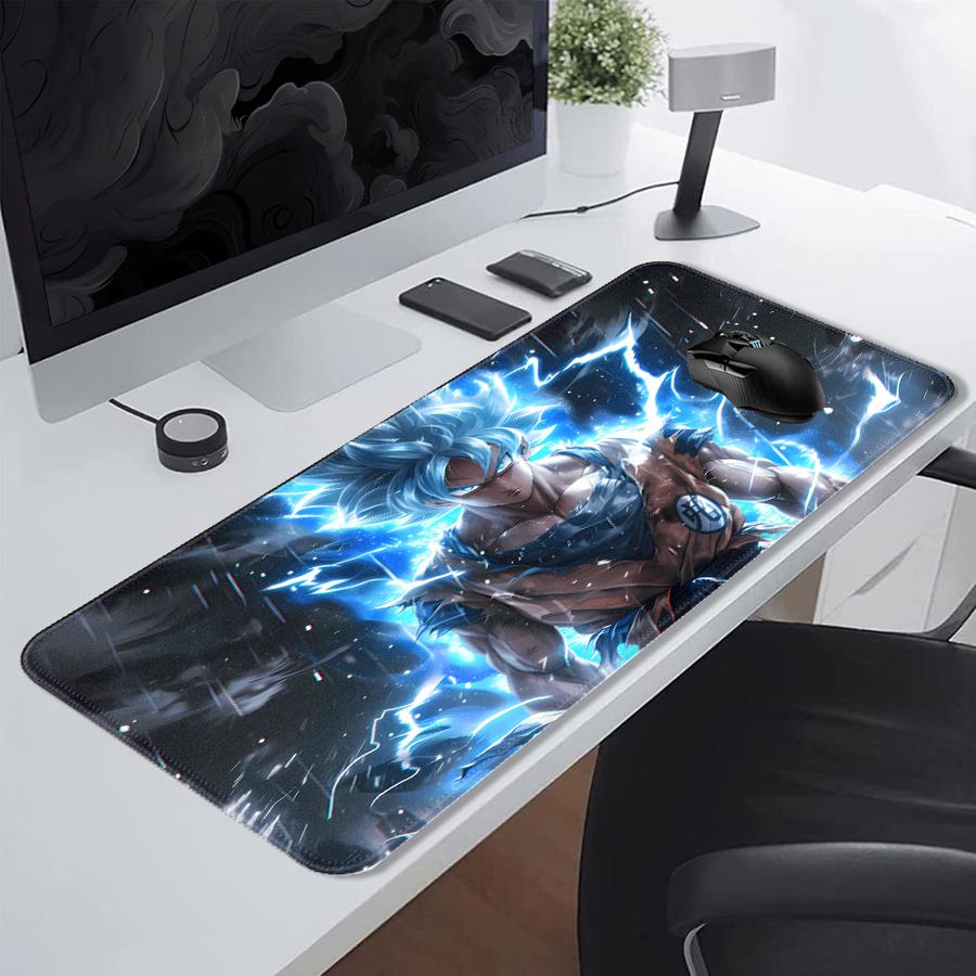 Anti slip Mouse Pad Keyboard Mouse Pad Computer Laptop Pad Desk accessories Game Console Pad office Pad Dragon Ball Goku Cool 220x180x2mm
